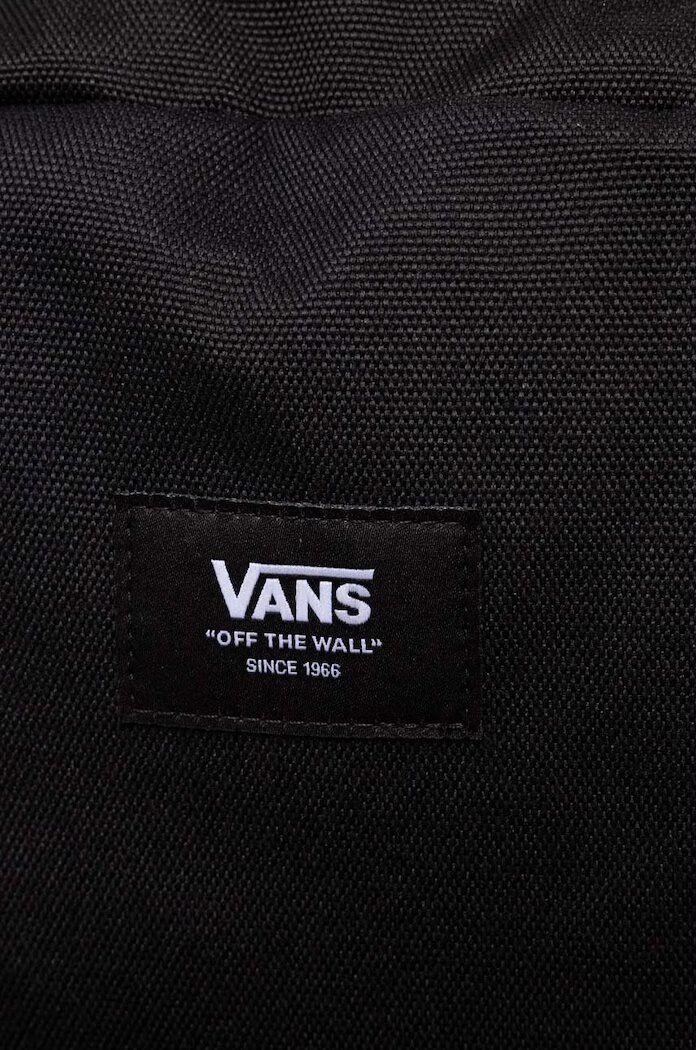 Vans Раница в черно голям размер с изчистен дизайн VN000HRHBLK1