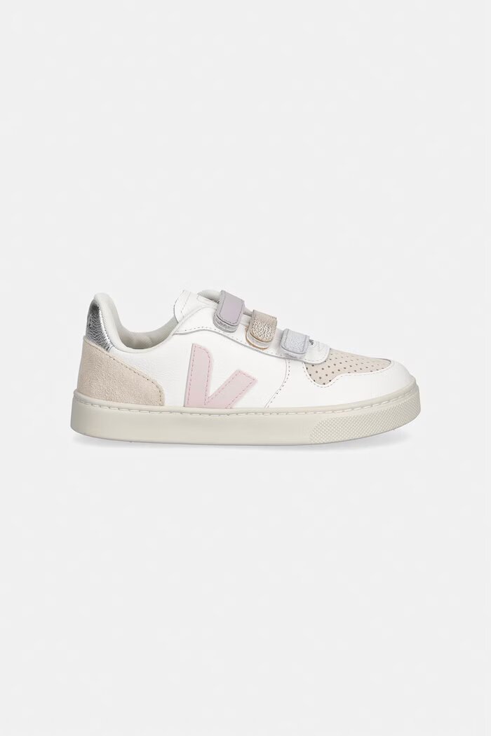 Veja Small V-10 Маратонки Детски кожени бели CV0521505
