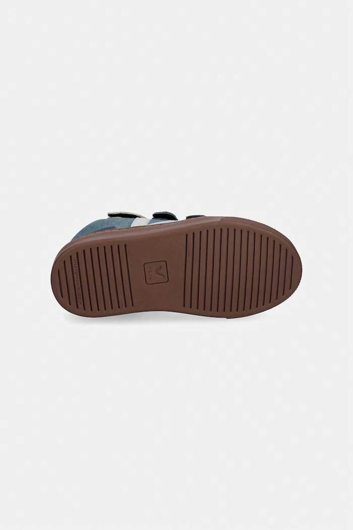 Veja Small V-10 Mid маратонки за деца от велур сини DV0322140