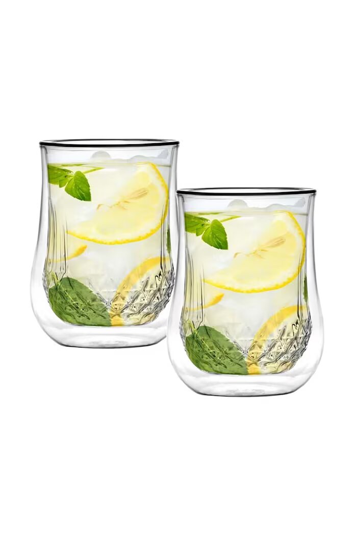 Vialli Design Комплект чаши 300 ml (2 броя) в прозрачен цвят 0