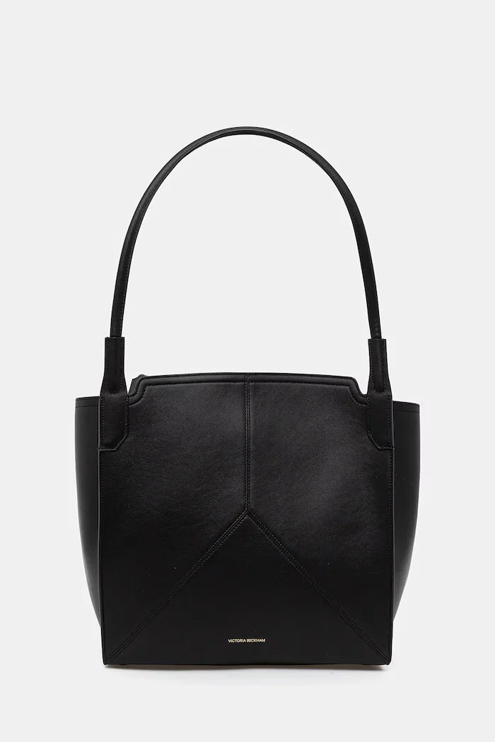 Victoria Beckham шопинг чанта дамска от кожа черна B325AAC006915A
