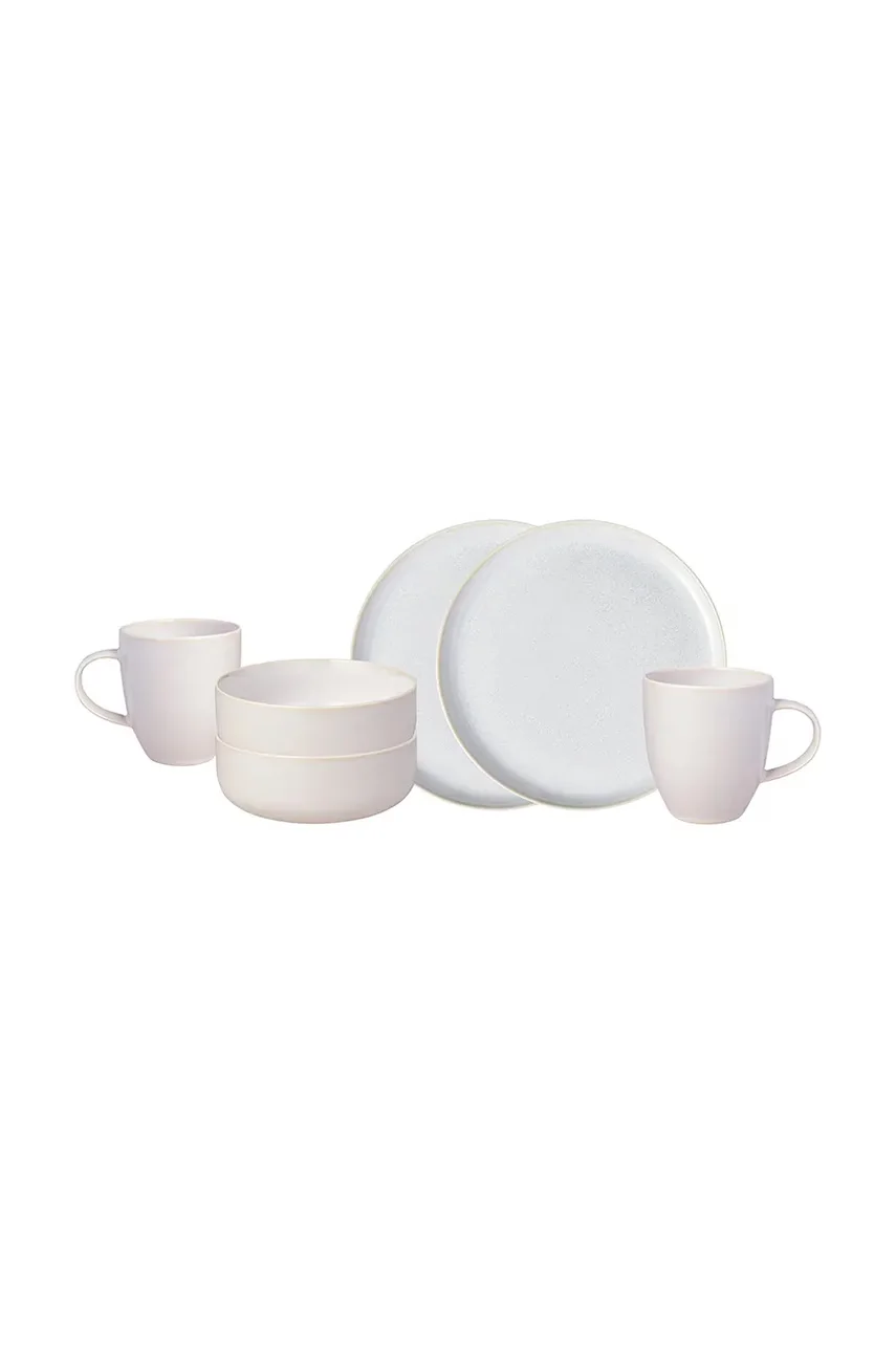 Villeroy & Boch Комплект за закуска за двама души Crafted Cotton (6 броя)