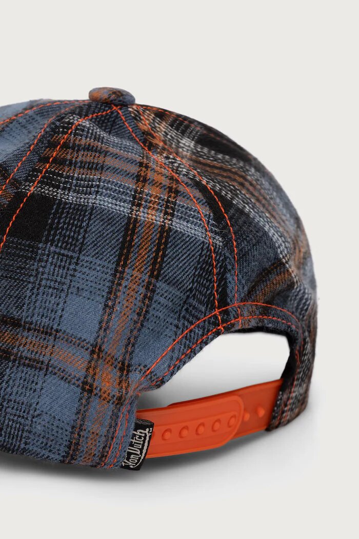 Von Dutch шапка с козирка от памучна материя синя VD/1/CB/CAR/09