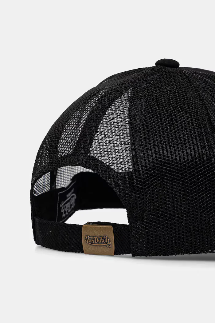 Von Dutch Шапка с козирка в черно VD/0/CAS1/LOFB5