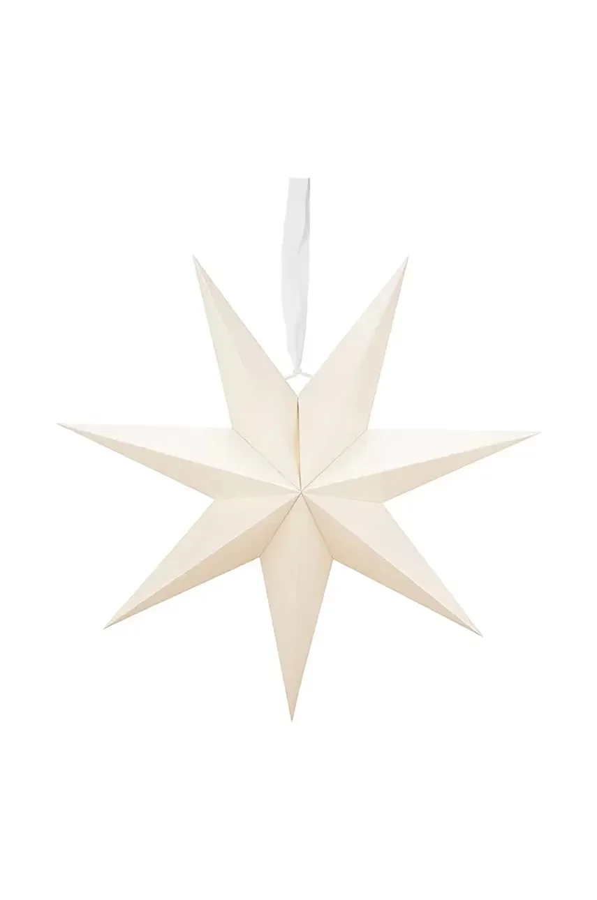 vtwonen Коледна украса Star Paper Pearl