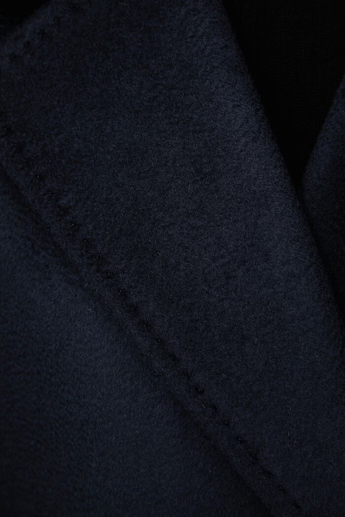 Weekend Max Mara палто дамско от вълна WKDPEDALE тъмносиньо 2625016092600
