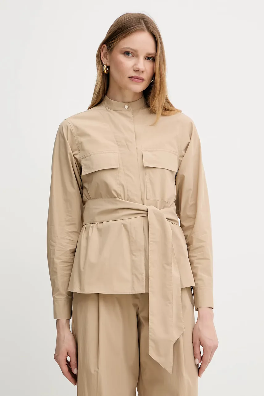 Weekend Max Mara Яке тип риза от памук