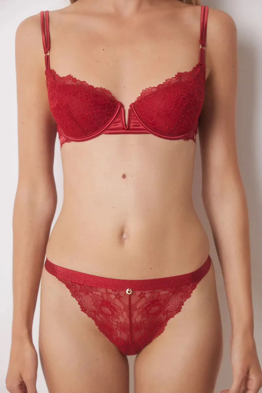 women'secret Бикини тип бразилиана RED XMAS LA VECINA RUBIA