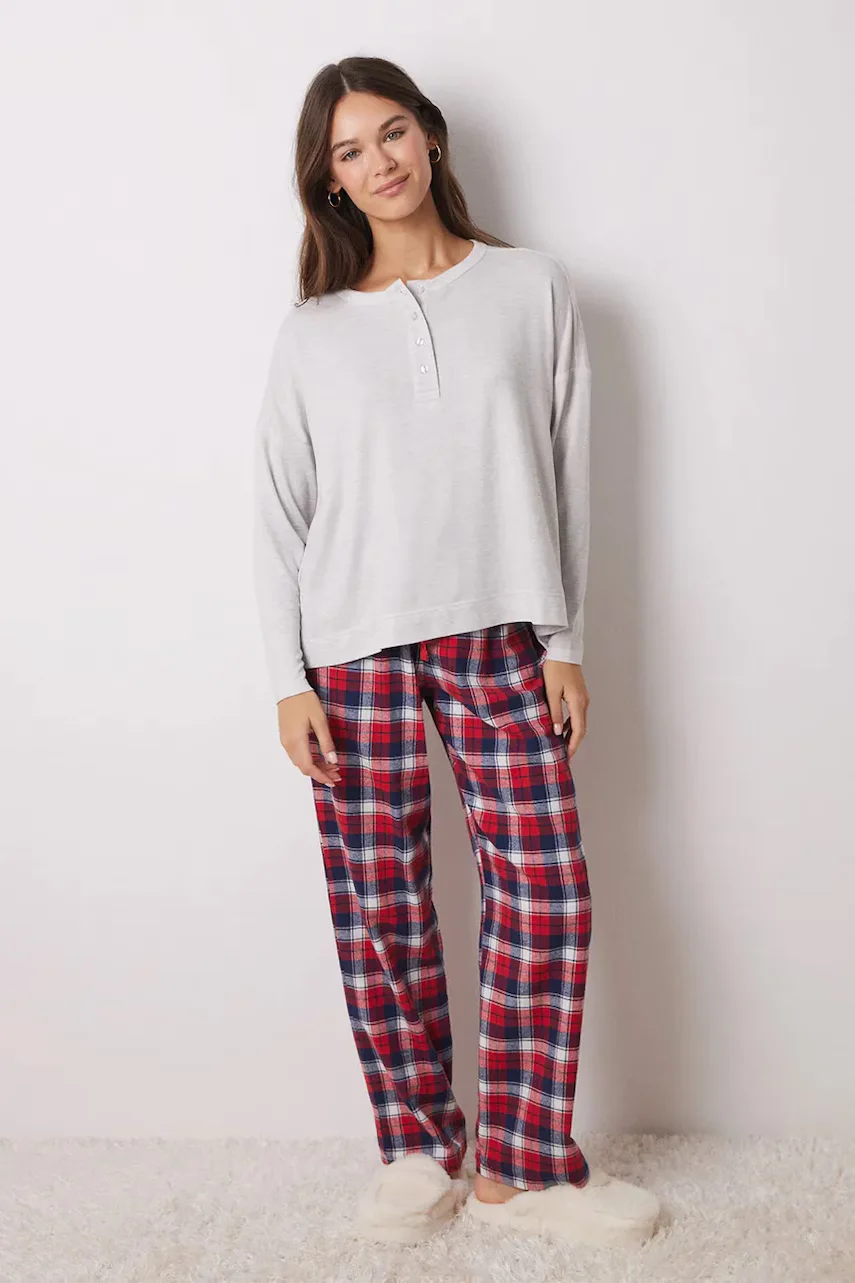 women'secret Горнище на пижама с дълги ръкави MIX AND MATCH PERFECT MATCH