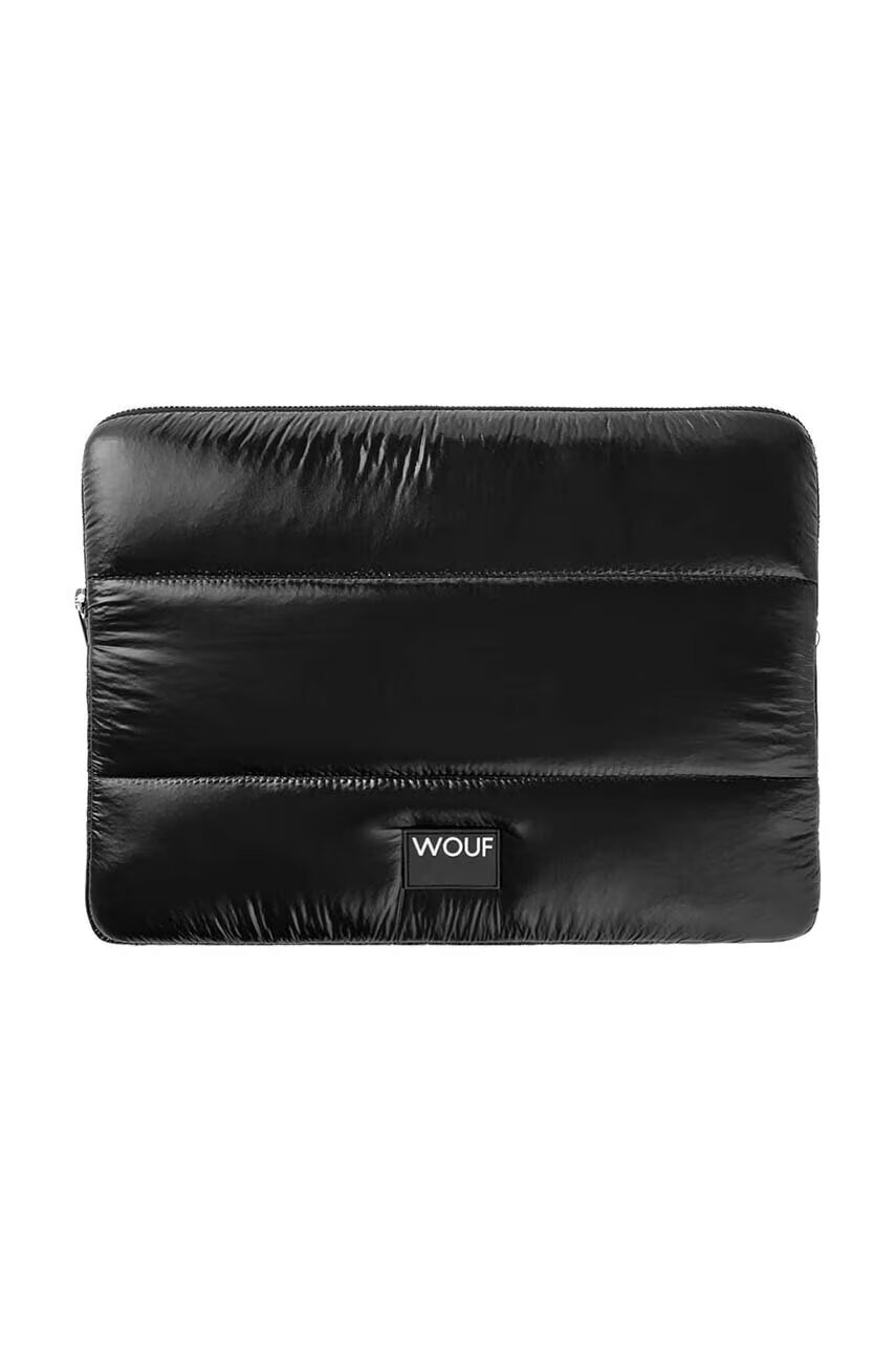 WOUF Калъф за лаптоп Black Glossy 13"&14"
