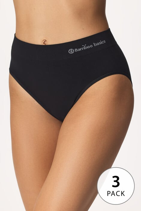 Bamboo Basics 3PACK класически бикини Belle с висока талия - Pepit.bg