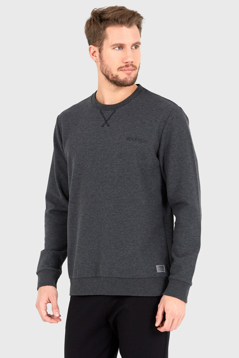 Blackspade Сиво спортно горнище Urban Concept - Pepit.bg