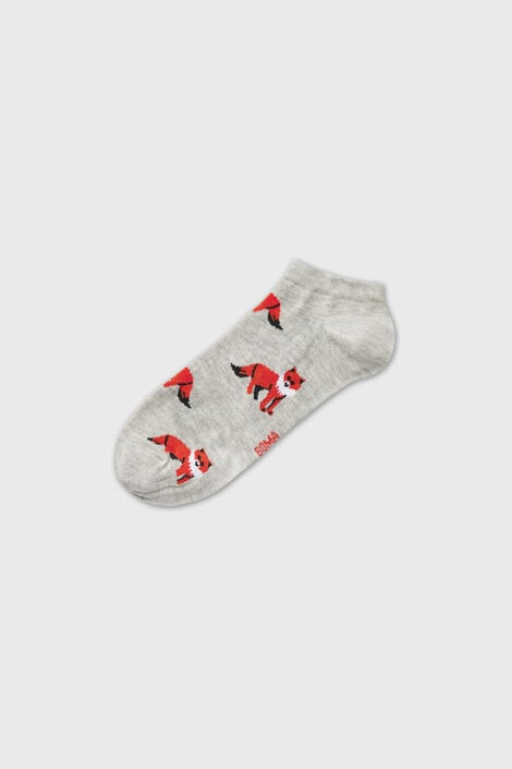 BOMA 3PACK памучни чорапи Piki Animal до глезена - Pepit.bg