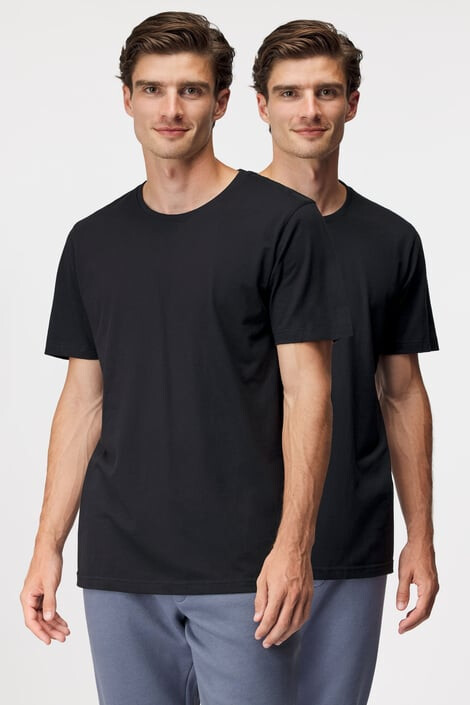 Bugatti 2 PACK черни фланели O-neck - Pepit.bg