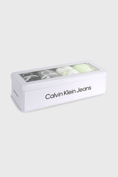 Calvin Klein 4 PACK дамски къси чорапи Monogram - Pepit.bg