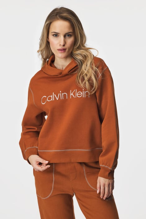 Calvin Klein Спортно горнище Copper с качулка - Pepit.bg