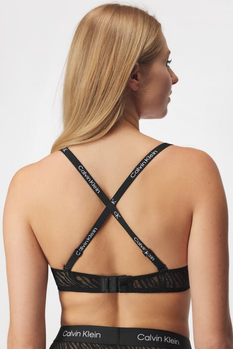 Calvin Klein Сутиен Animal Lace Demi - Pepit.bg