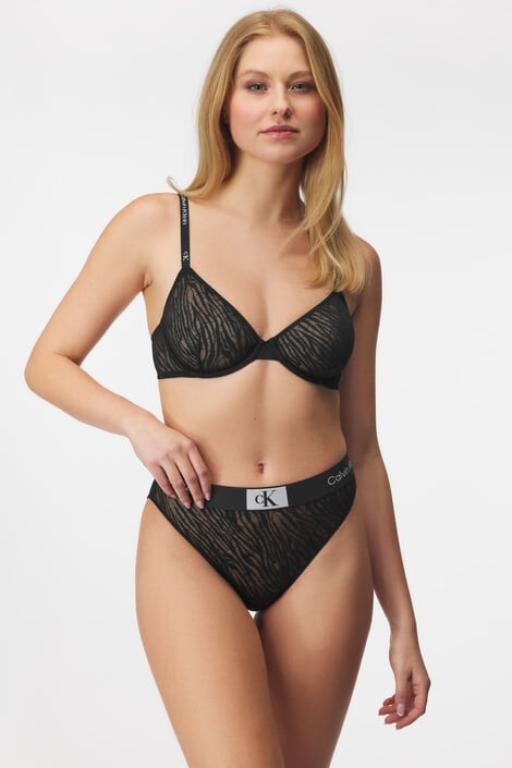 Calvin Klein Сутиен Animal Lace Demi - Pepit.bg