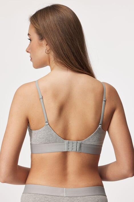 Calvin Klein Сутиен Embosed Icon Push-Up Bralette - Pepit.bg