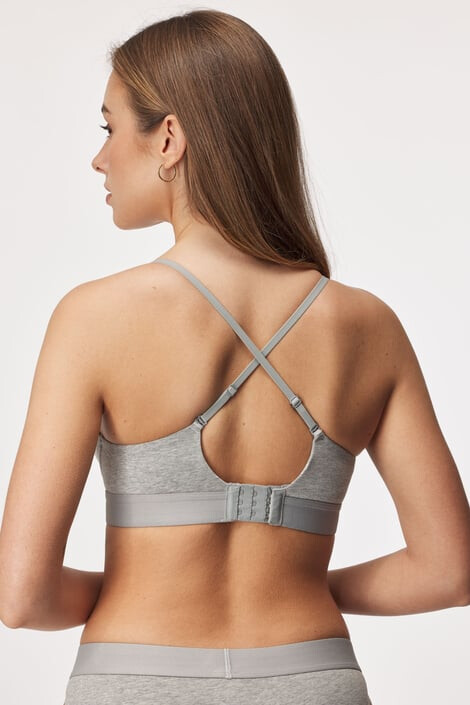 Calvin Klein Сутиен Embosed Icon Push-Up Bralette - Pepit.bg