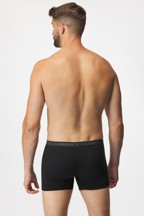 COTONELLA 2 PACK черни боксерки с по-дълъг крачол UOMO - Pepit.bg