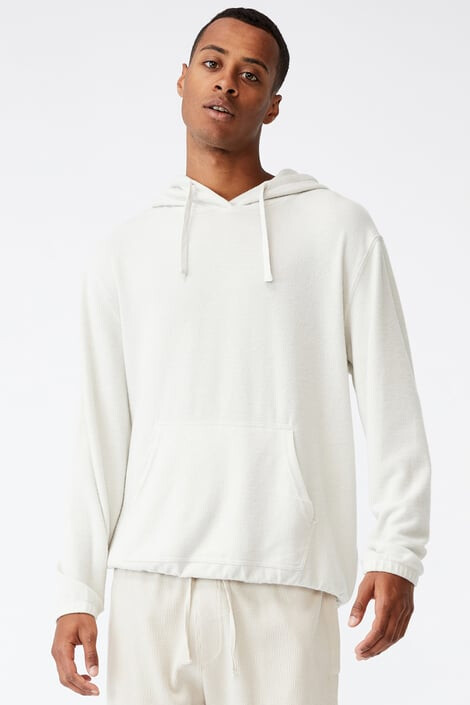 Cotton On Кремаво спортно горнище Supersoft - Pepit.bg