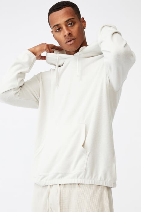 Cotton On Кремаво спортно горнище Supersoft - Pepit.bg