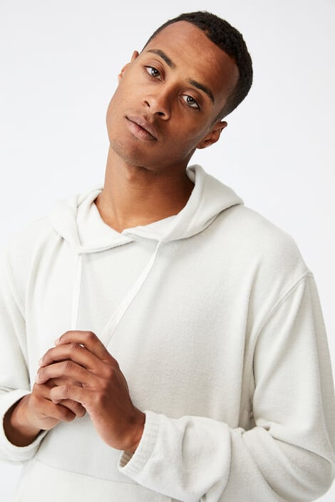Cotton On Кремаво спортно горнище Supersoft - Pepit.bg