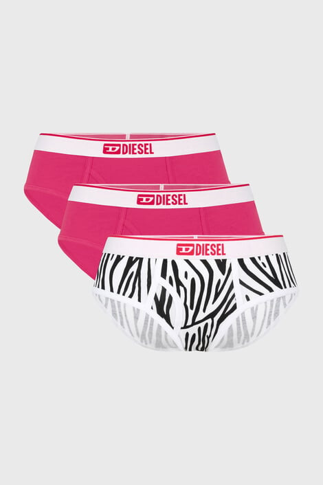 Diesel 3PACK класически бикини Oxys Pink - Pepit.bg