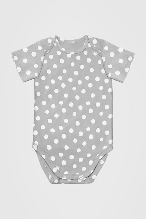 DIM 3 PACK бебешки бодита Pois II - Pepit.bg