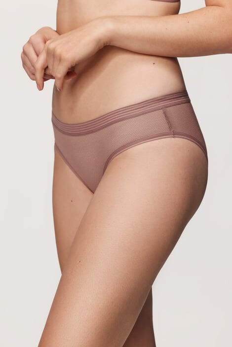 DKNY Бикини Sheer Rosewood Skin класически - Pepit.bg