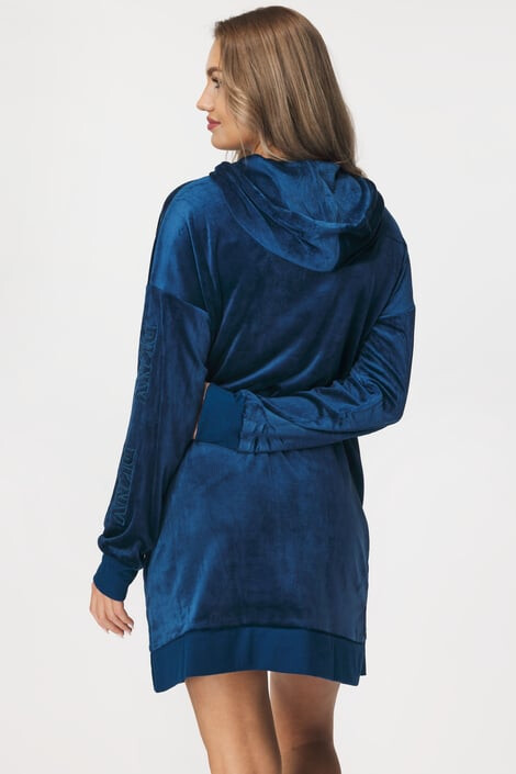 DKNY Рокля тип спортно горнище Velour Luxe - Pepit.bg