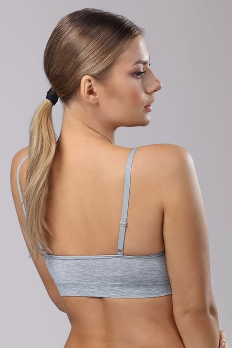 DKNY Спортен сутиен сив - Pepit.bg