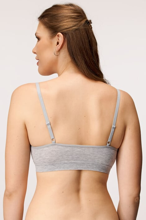 DKNY Спортен сутиен сив - Pepit.bg