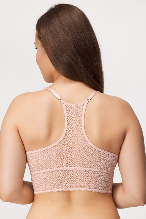 DKNY Сутиен Racerback Bralette Rosewater - Pepit.bg