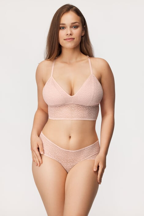 DKNY Сутиен Racerback Bralette Rosewater - Pepit.bg