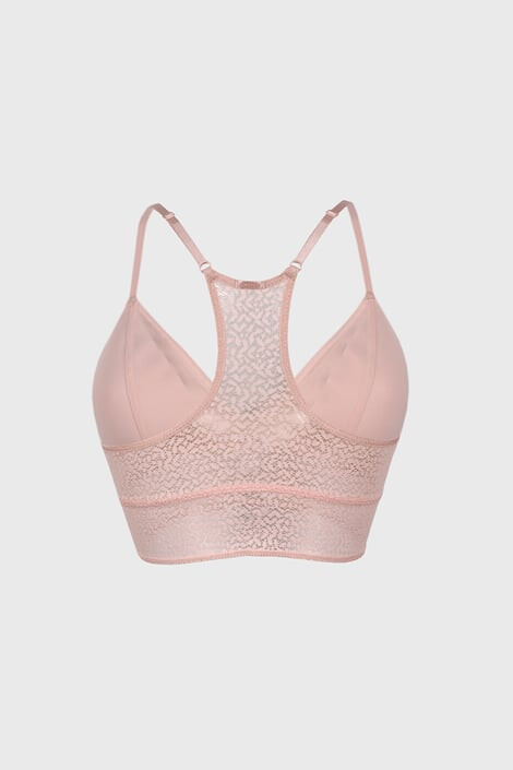 DKNY Сутиен Racerback Bralette Rosewater - Pepit.bg