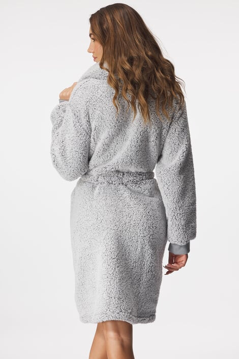 DKNY Топлещ халат Feeling It къс - Pepit.bg