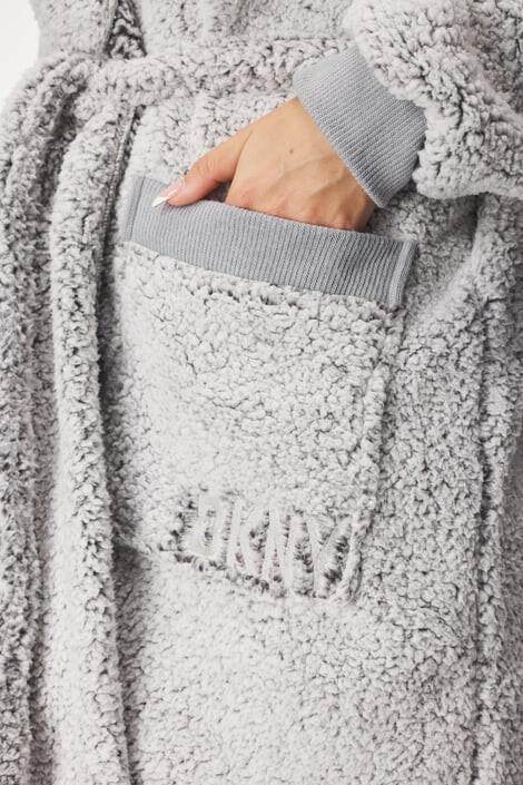 DKNY Топлещ халат Feeling It къс - Pepit.bg