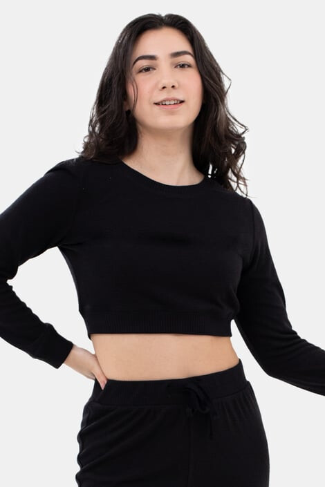 Dorina Горнище от сет Calm Black - Pepit.bg