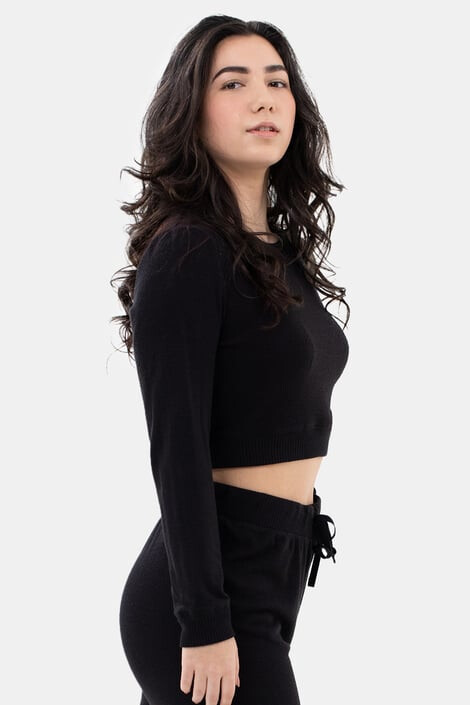 Dorina Горнище от сет Calm Black - Pepit.bg