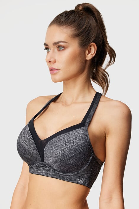 Dorina Спортен сутиен Outrun Grey Push-Up - Pepit.bg