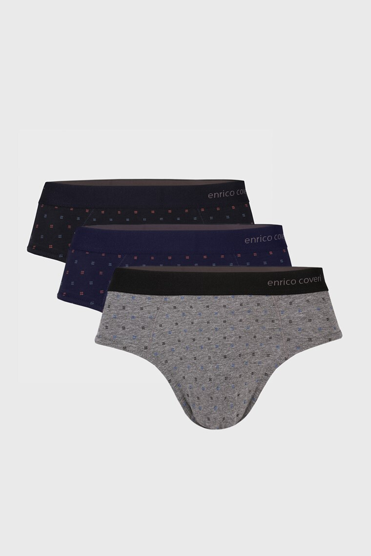 Enrico Coveri 3 PACK слипове Harley - Pepit.bg