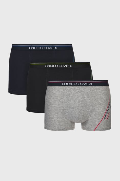 Enrico Coveri 3PACK Боксерки Briggs - Pepit.bg