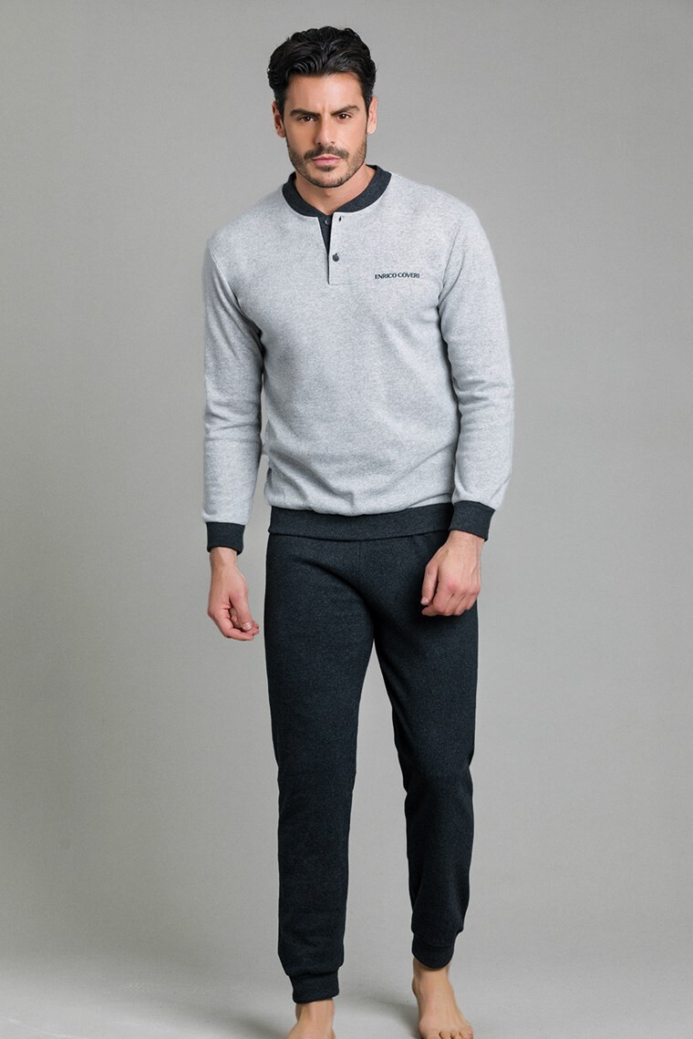 Enrico Coveri Пижама Seymour PLUS SIZE - Pepit.bg