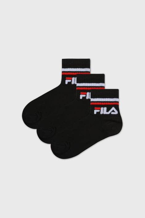 FILA 3PACK детски къси чорапи Plain - Pepit.bg