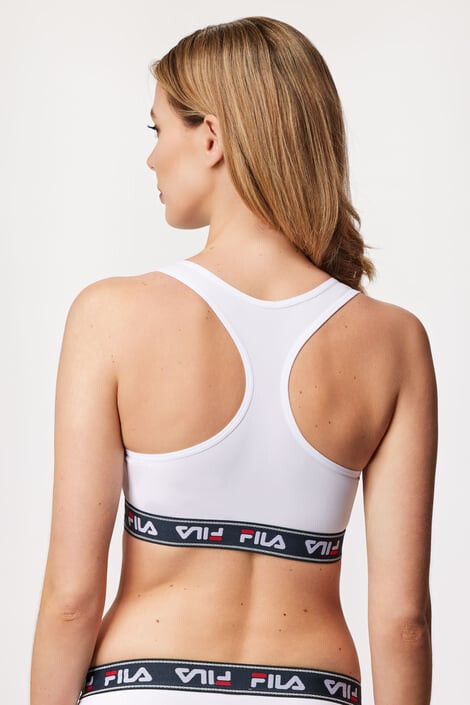 FILA Бял спортен сутиен Underwear - Pepit.bg