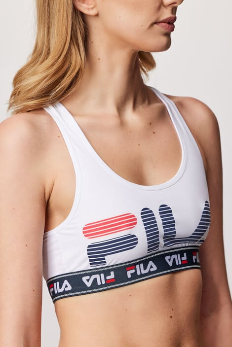 FILA Бял спортен сутиен Underwear - Pepit.bg