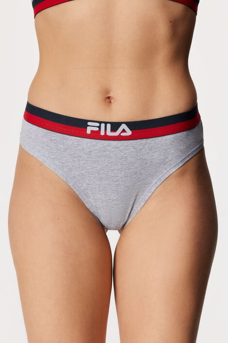 FILA Дамски прашки Underwear Grey String - Pepit.bg