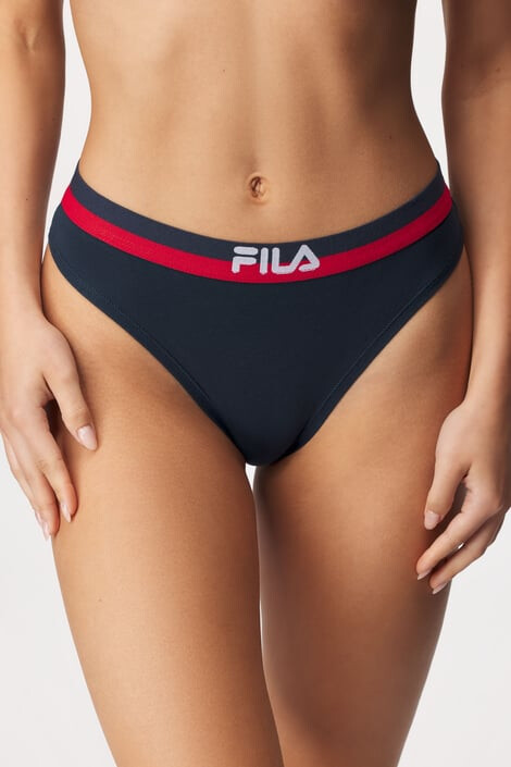 FILA Дамски прашки Underwear Navy String - Pepit.bg